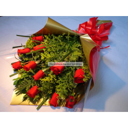 Bouquet de rosas vermelhas